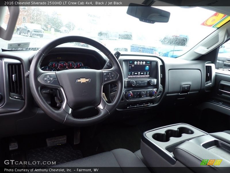 Dashboard of 2016 Silverado 2500HD LT Crew Cab 4x4