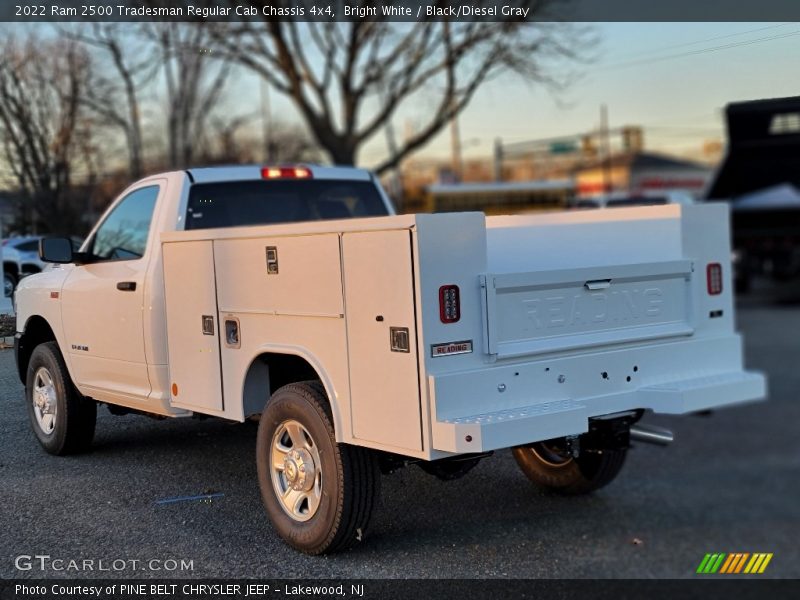 Bright White / Black/Diesel Gray 2022 Ram 2500 Tradesman Regular Cab Chassis 4x4