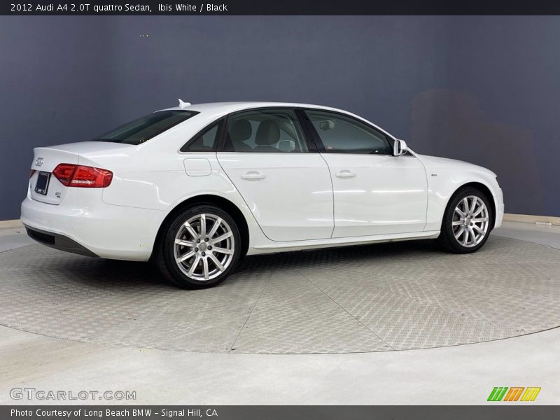 Ibis White / Black 2012 Audi A4 2.0T quattro Sedan