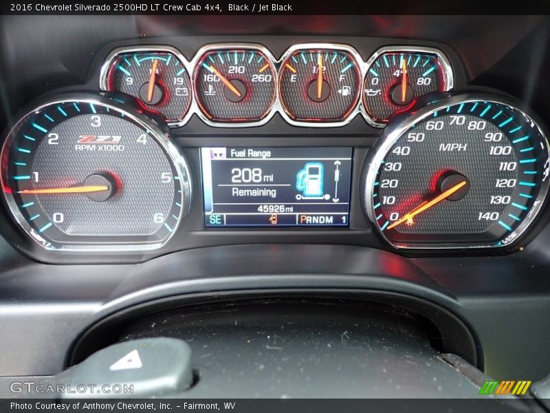  2016 Silverado 2500HD LT Crew Cab 4x4 LT Crew Cab 4x4 Gauges