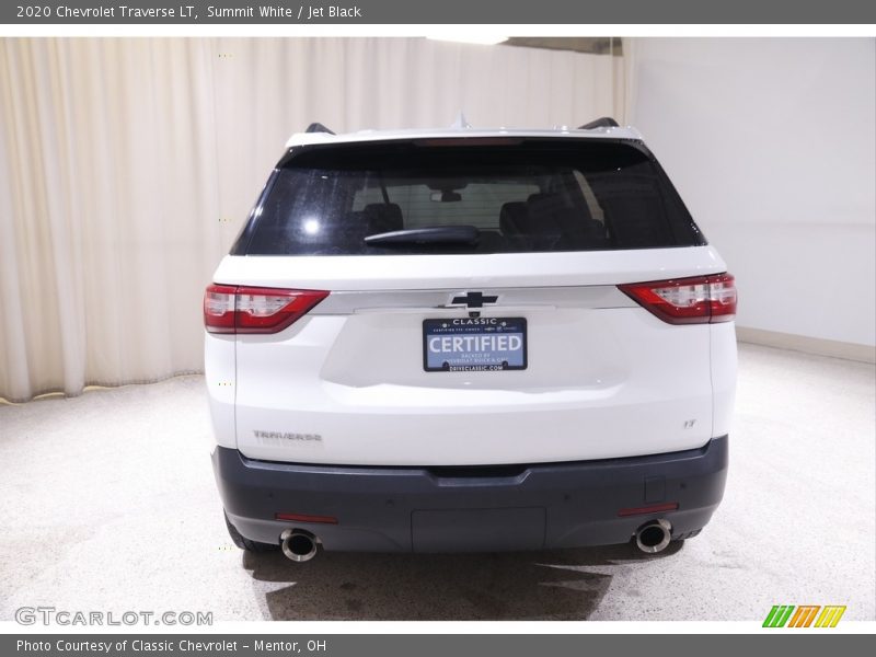 Summit White / Jet Black 2020 Chevrolet Traverse LT