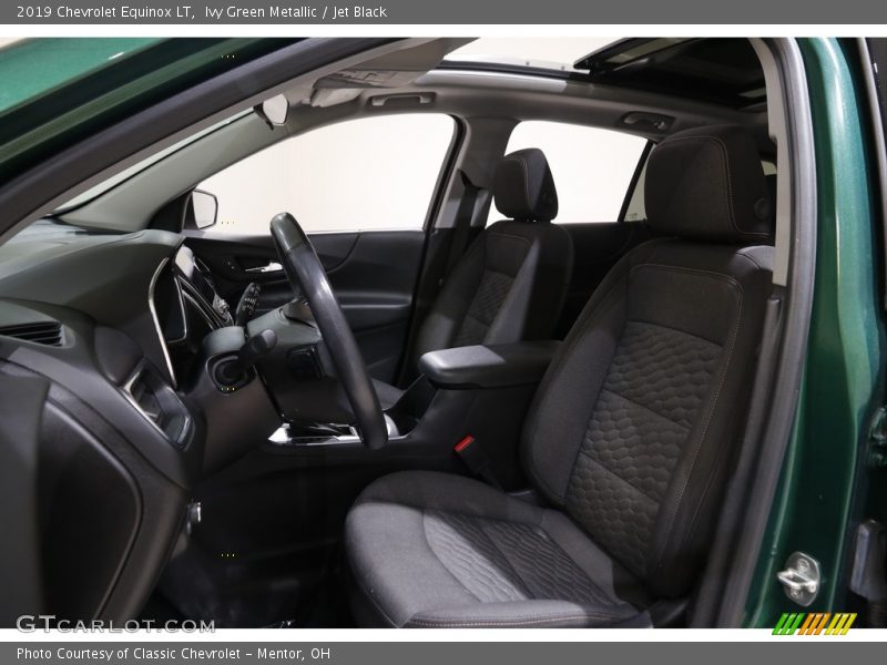 Ivy Green Metallic / Jet Black 2019 Chevrolet Equinox LT