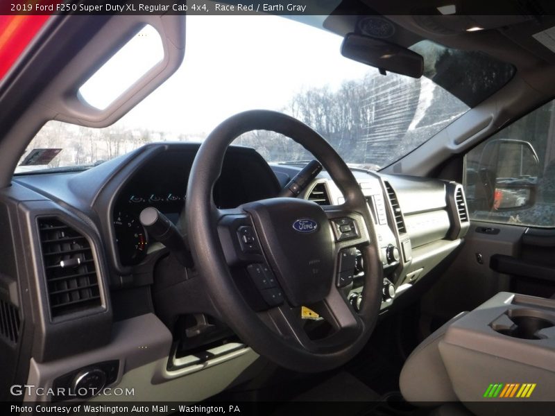 Race Red / Earth Gray 2019 Ford F250 Super Duty XL Regular Cab 4x4