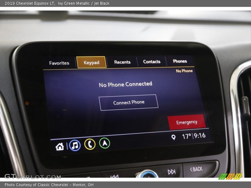 Ivy Green Metallic / Jet Black 2019 Chevrolet Equinox LT