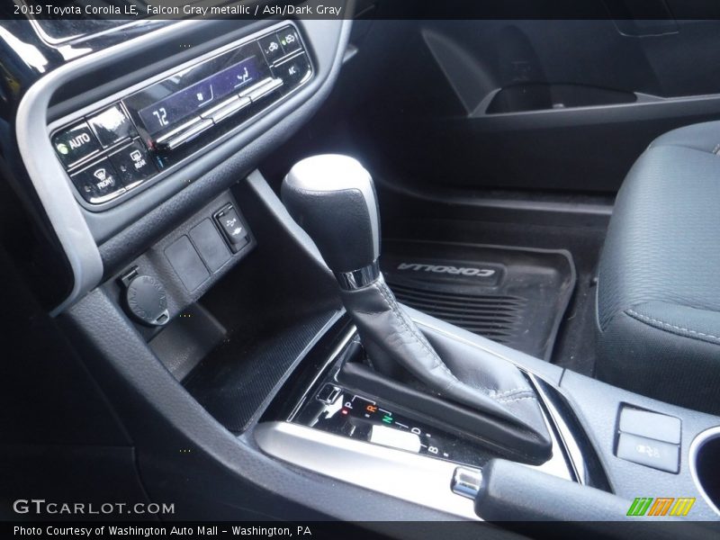Falcon Gray metallic / Ash/Dark Gray 2019 Toyota Corolla LE