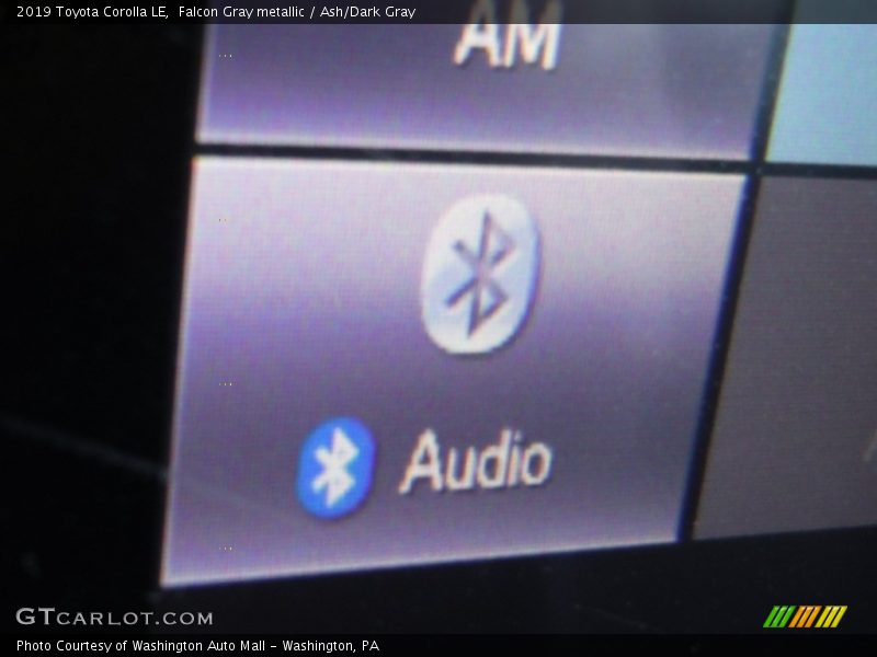 Falcon Gray metallic / Ash/Dark Gray 2019 Toyota Corolla LE