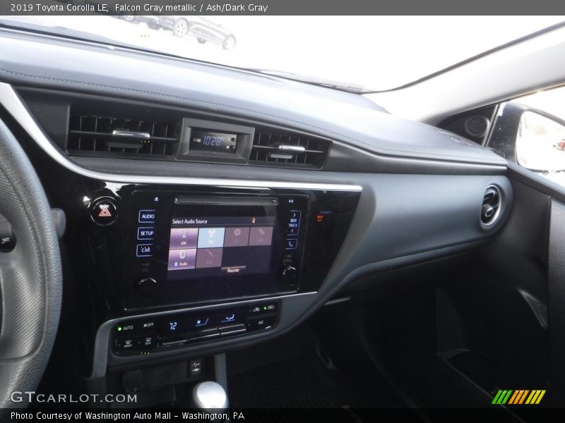 Falcon Gray metallic / Ash/Dark Gray 2019 Toyota Corolla LE