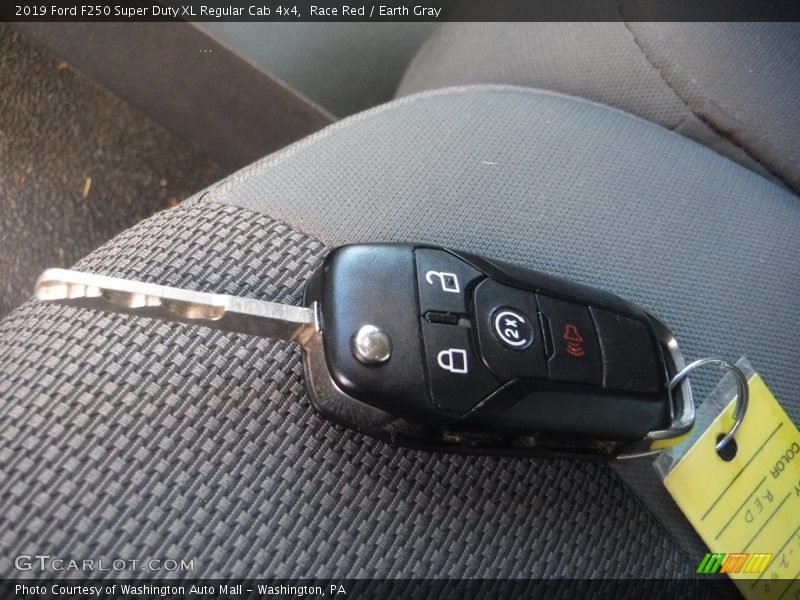 Race Red / Earth Gray 2019 Ford F250 Super Duty XL Regular Cab 4x4