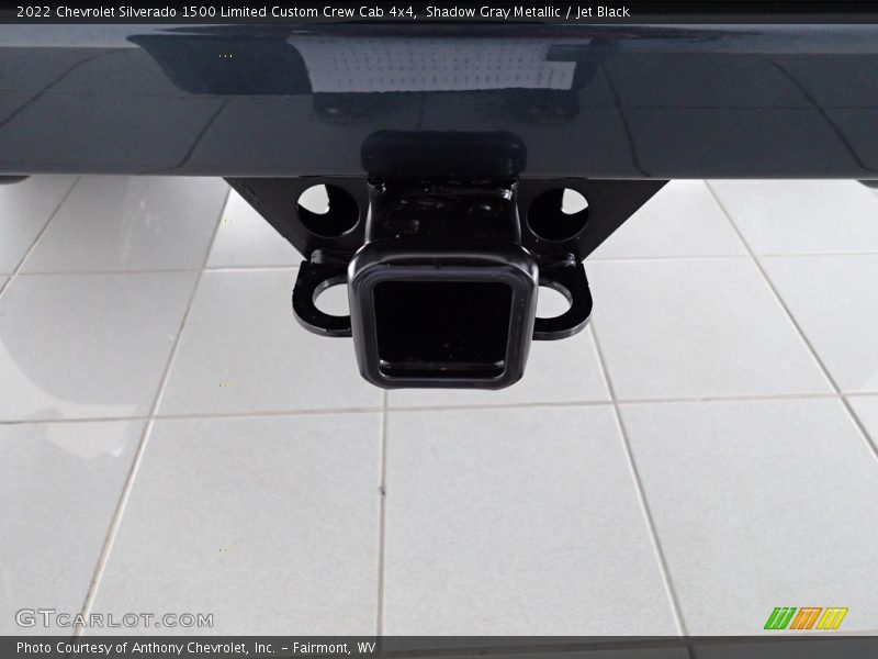Shadow Gray Metallic / Jet Black 2022 Chevrolet Silverado 1500 Limited Custom Crew Cab 4x4