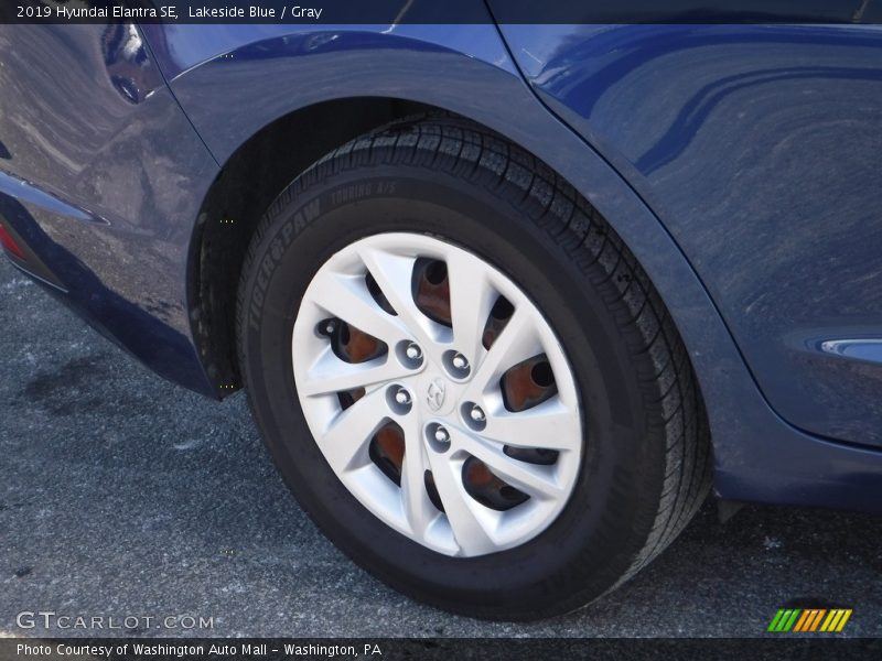 Lakeside Blue / Gray 2019 Hyundai Elantra SE