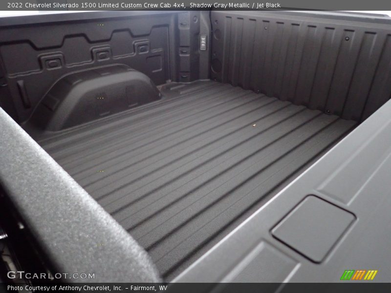 Shadow Gray Metallic / Jet Black 2022 Chevrolet Silverado 1500 Limited Custom Crew Cab 4x4