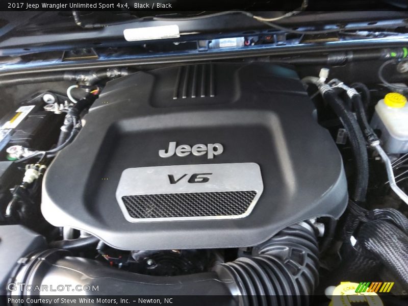 Black / Black 2017 Jeep Wrangler Unlimited Sport 4x4