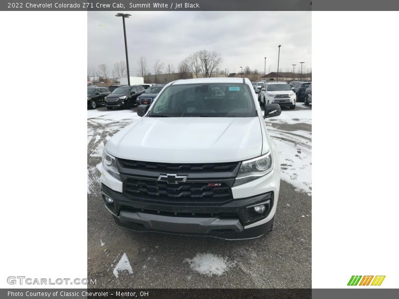 Summit White / Jet Black 2022 Chevrolet Colorado Z71 Crew Cab