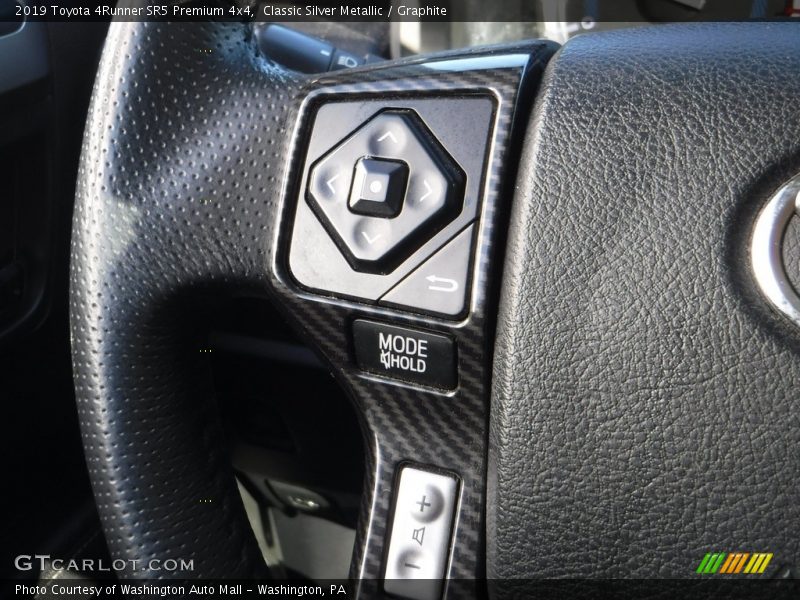 Classic Silver Metallic / Graphite 2019 Toyota 4Runner SR5 Premium 4x4