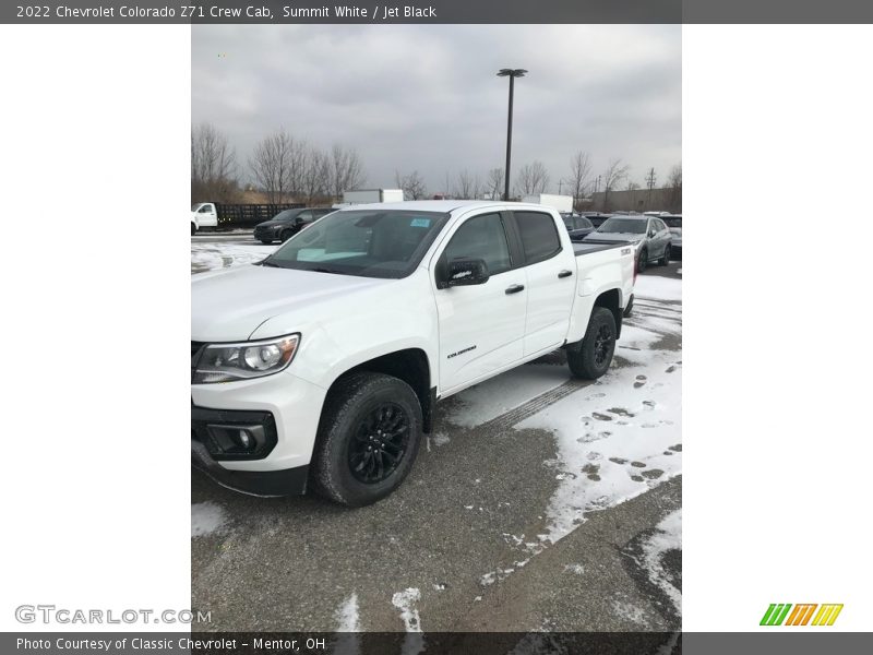 Summit White / Jet Black 2022 Chevrolet Colorado Z71 Crew Cab