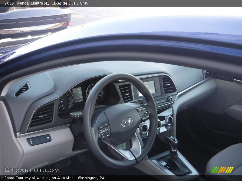 Lakeside Blue / Gray 2019 Hyundai Elantra SE