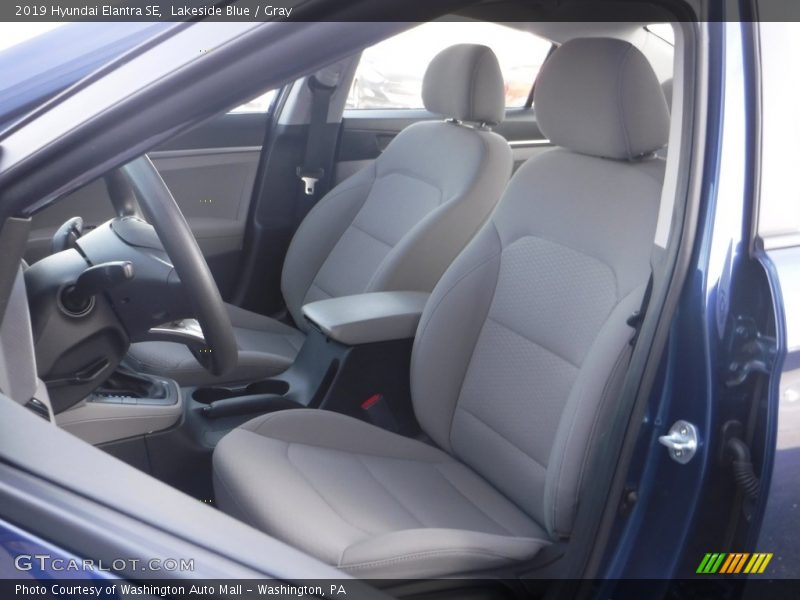 Lakeside Blue / Gray 2019 Hyundai Elantra SE