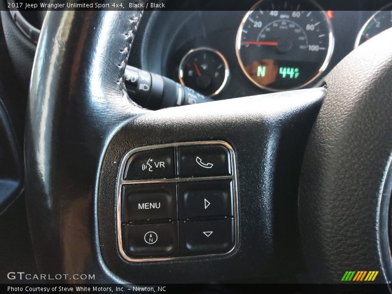 Black / Black 2017 Jeep Wrangler Unlimited Sport 4x4