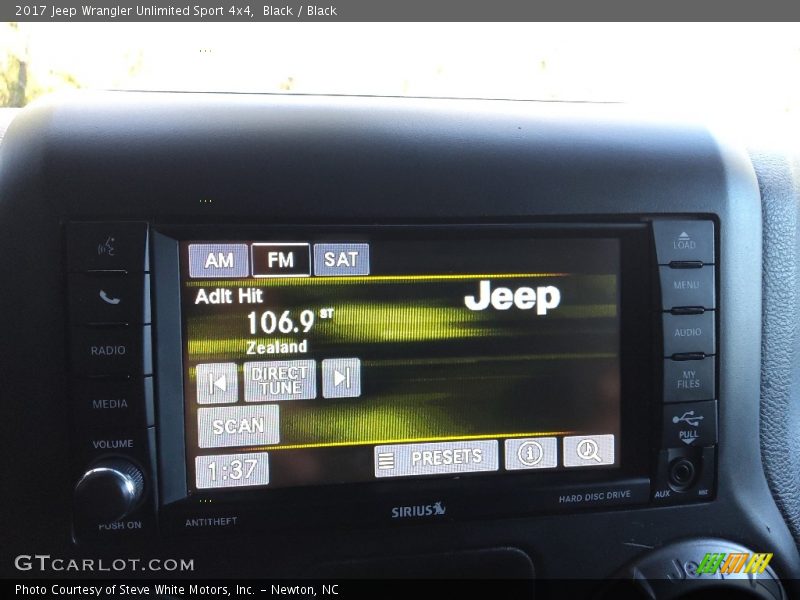 Black / Black 2017 Jeep Wrangler Unlimited Sport 4x4