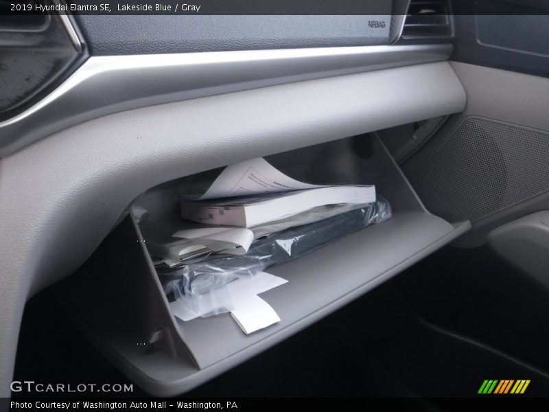 Lakeside Blue / Gray 2019 Hyundai Elantra SE