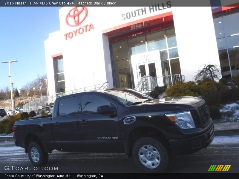 Magnetic Black / Black 2016 Nissan TITAN XD S Crew Cab 4x4