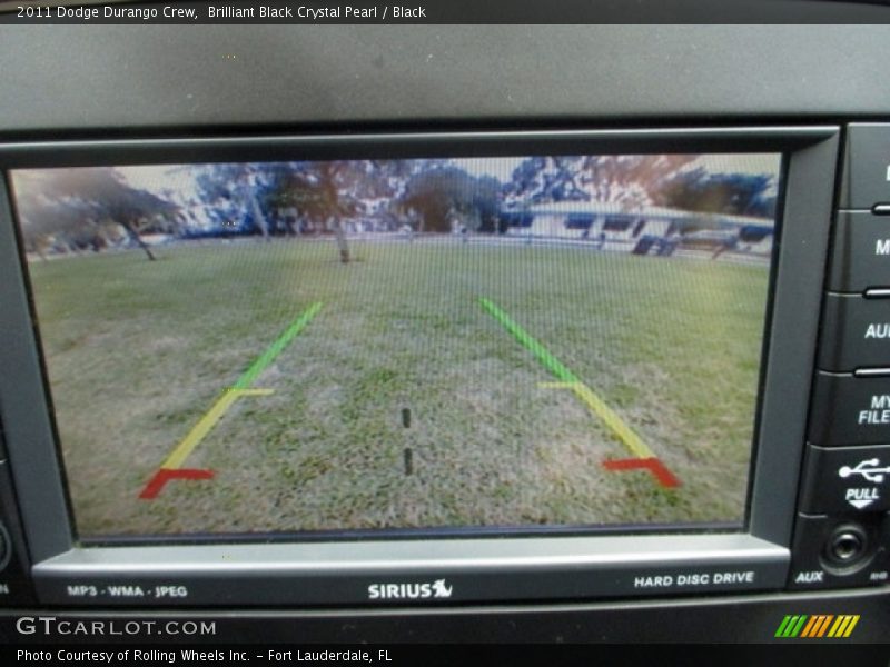 Brilliant Black Crystal Pearl / Black 2011 Dodge Durango Crew