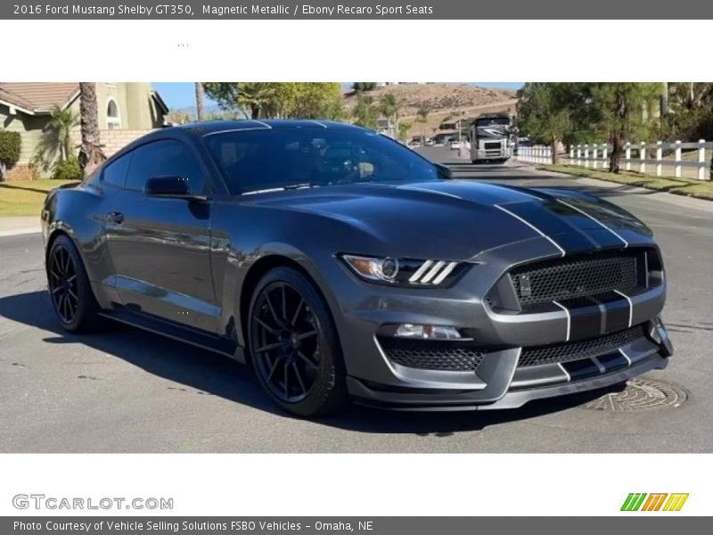 Front 3/4 View of 2016 Mustang Shelby GT350