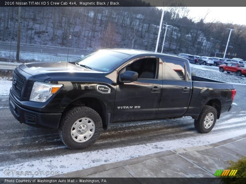 Magnetic Black / Black 2016 Nissan TITAN XD S Crew Cab 4x4