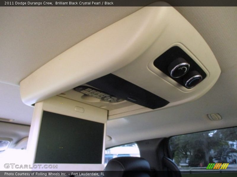 Brilliant Black Crystal Pearl / Black 2011 Dodge Durango Crew