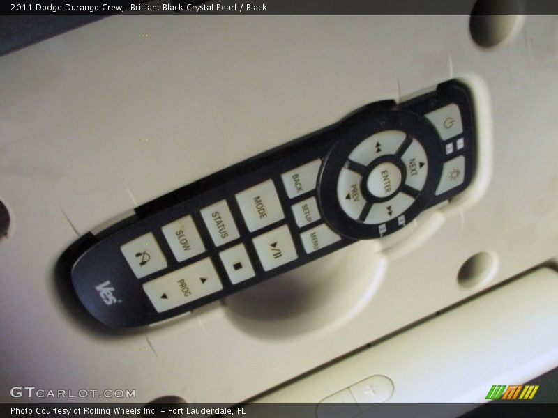 Brilliant Black Crystal Pearl / Black 2011 Dodge Durango Crew