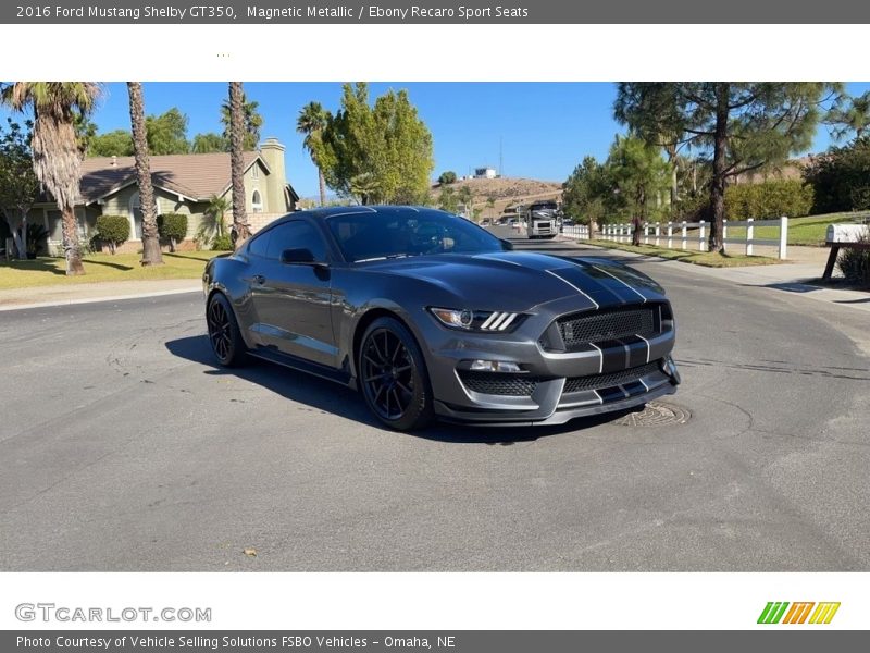  2016 Mustang Shelby GT350 Magnetic Metallic