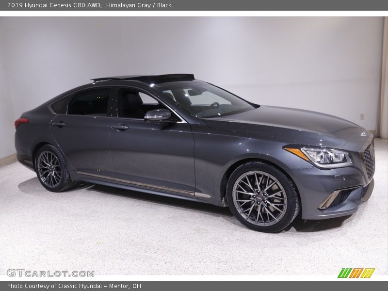 Himalayan Gray / Black 2019 Hyundai Genesis G80 AWD