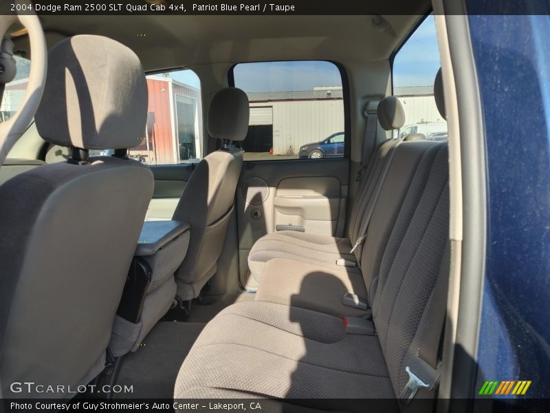 Patriot Blue Pearl / Taupe 2004 Dodge Ram 2500 SLT Quad Cab 4x4