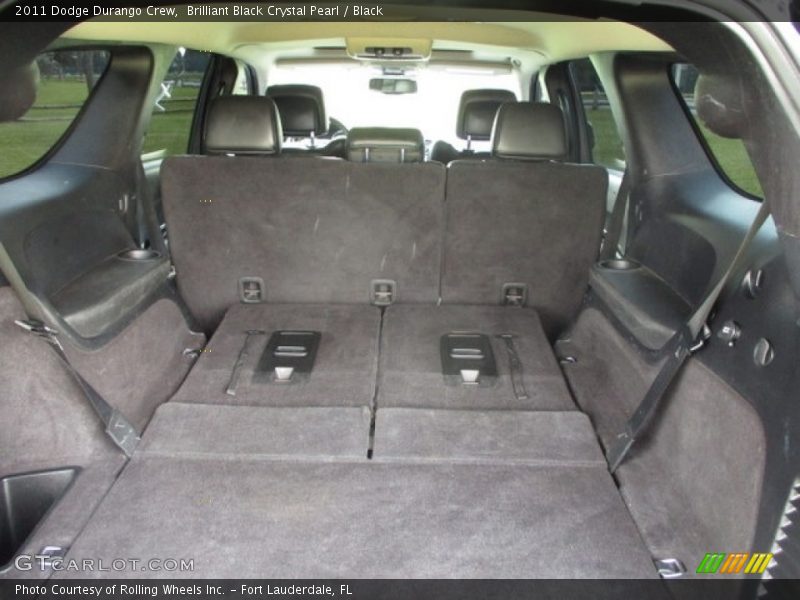 Brilliant Black Crystal Pearl / Black 2011 Dodge Durango Crew