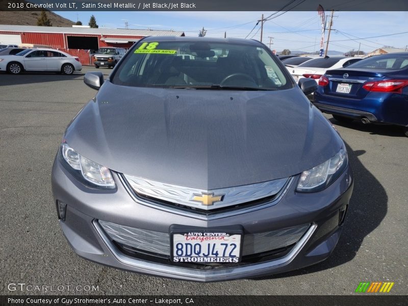 Satin Steel Metallic / Jet Black/Jet Black 2018 Chevrolet Volt LT