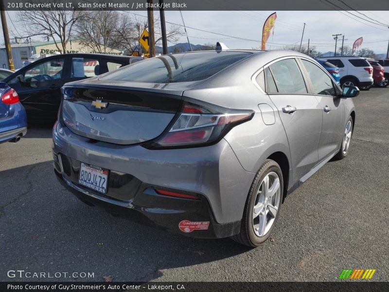 Satin Steel Metallic / Jet Black/Jet Black 2018 Chevrolet Volt LT