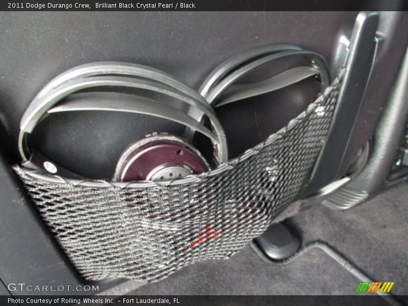 Brilliant Black Crystal Pearl / Black 2011 Dodge Durango Crew