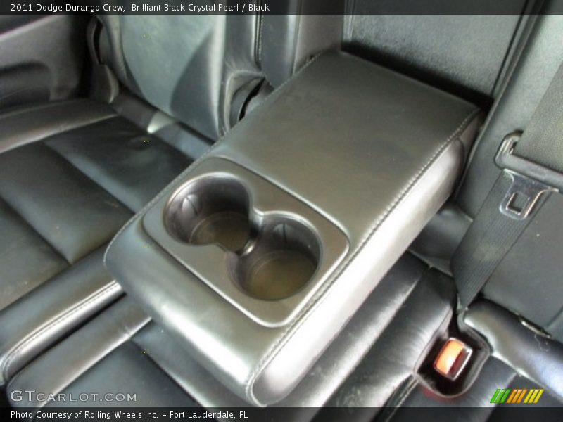 Brilliant Black Crystal Pearl / Black 2011 Dodge Durango Crew