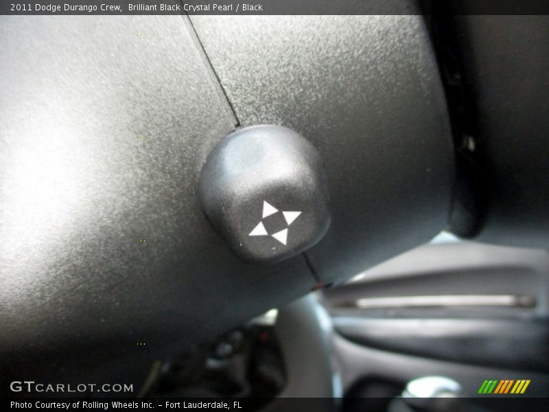 Brilliant Black Crystal Pearl / Black 2011 Dodge Durango Crew