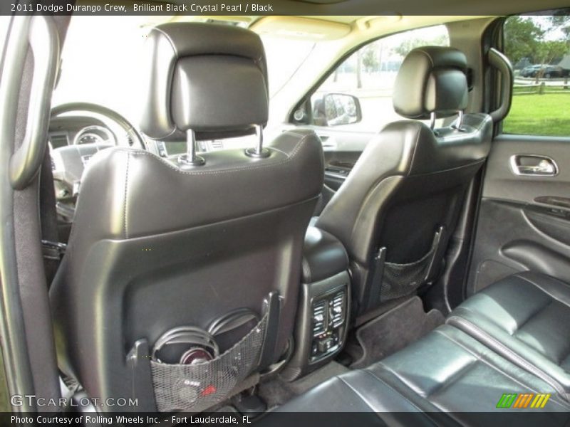Brilliant Black Crystal Pearl / Black 2011 Dodge Durango Crew