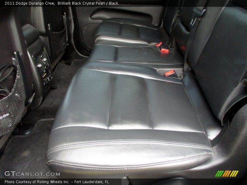 Brilliant Black Crystal Pearl / Black 2011 Dodge Durango Crew
