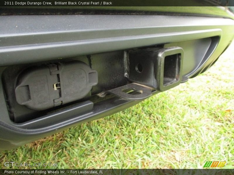 Brilliant Black Crystal Pearl / Black 2011 Dodge Durango Crew