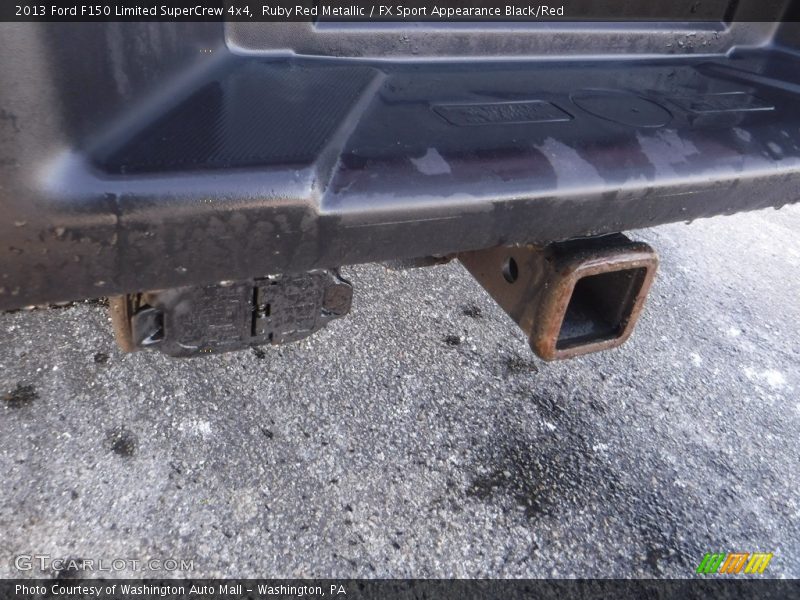 Ruby Red Metallic / FX Sport Appearance Black/Red 2013 Ford F150 Limited SuperCrew 4x4