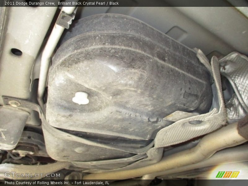 Brilliant Black Crystal Pearl / Black 2011 Dodge Durango Crew