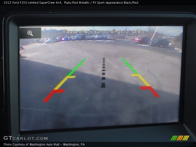 Ruby Red Metallic / FX Sport Appearance Black/Red 2013 Ford F150 Limited SuperCrew 4x4