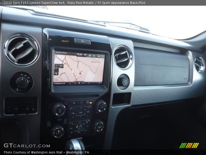 Ruby Red Metallic / FX Sport Appearance Black/Red 2013 Ford F150 Limited SuperCrew 4x4