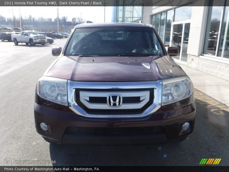 Dark Cherry Pearl / Black 2011 Honda Pilot Touring 4WD