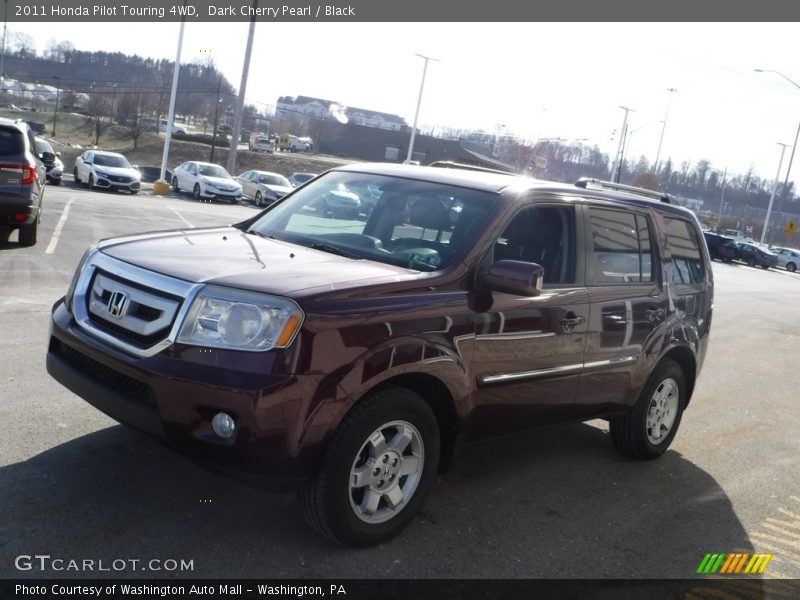 Dark Cherry Pearl / Black 2011 Honda Pilot Touring 4WD