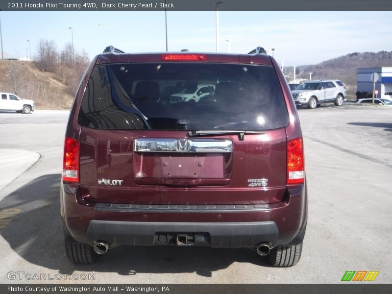 Dark Cherry Pearl / Black 2011 Honda Pilot Touring 4WD