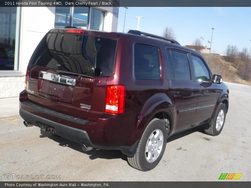 Dark Cherry Pearl / Black 2011 Honda Pilot Touring 4WD